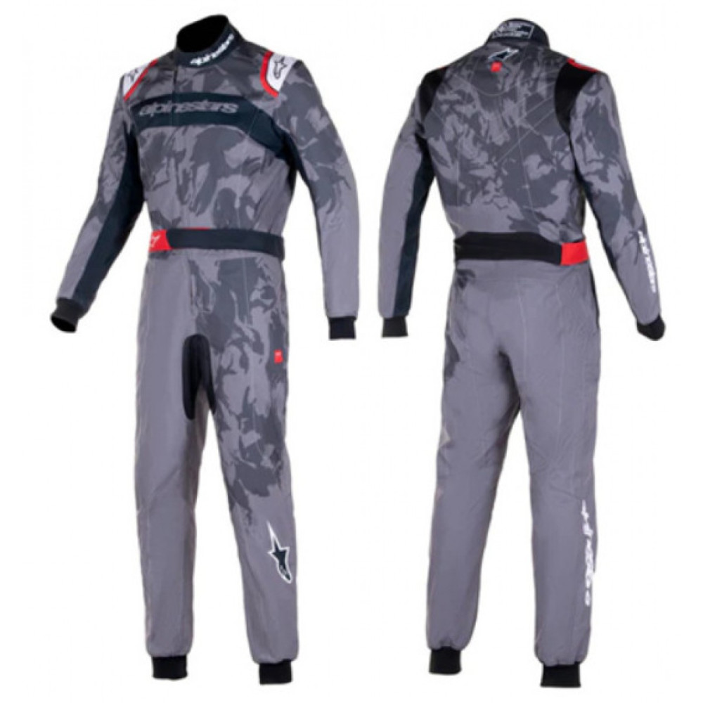 ADULT KMX-9 V2 GRAPHIC 5 SUIT Dark Grey/Red 42-es