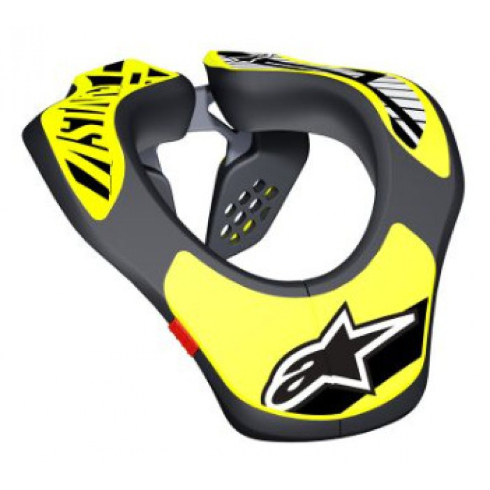 Alpinestars Gyerek nyakvédő fekete- FLUO Sárga