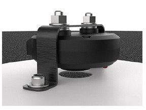 Wireless IR sensor for monitoring asphalt temperature