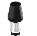 Pipe + Micro Quick Valve (as spare part for TJr A1980)