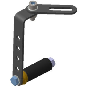 DD2 SILENCER HOLDER SUPPORT KIT Ø30MM