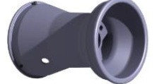 VENTED ALUMINIUM REAR RIM L180MM