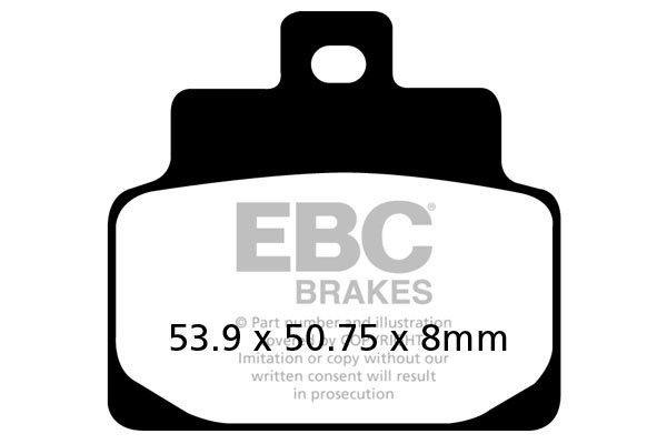 EBC Carbon fékbetét (FD234)
