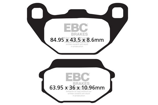EBC Carbon fékbetét (FD261)
