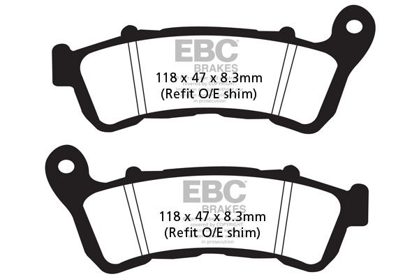 EBC Carbon fékbetét (FD344)