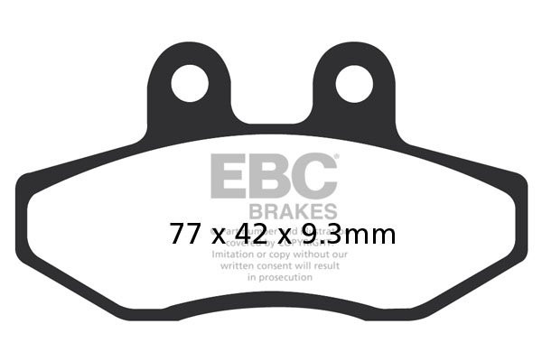 EBC Carbon fékbetét (FD342)