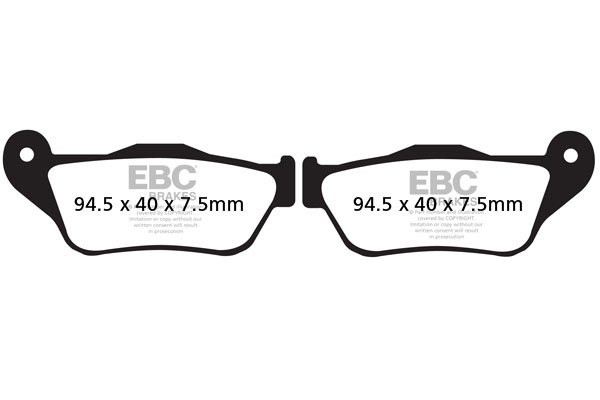 EBC Carbon fékbetét (FD355)
