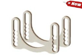 MINIKART ADJUSTABLE ROLLER HOUSING SUPPORT PLATE KIT (2 pcs.)