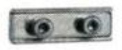 2 SCREWS CLAMP ACCELERATOR WIRE
