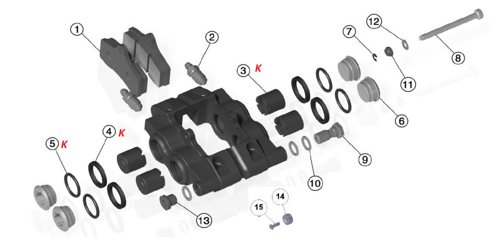 (13) THREADED OIL CAP M10