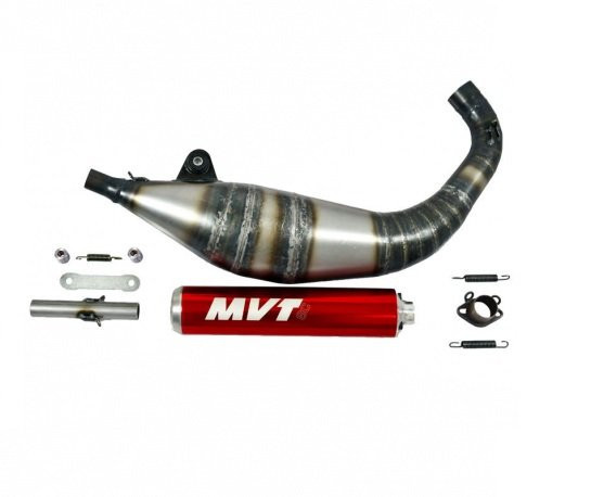 MVT SC versenykipufogó (Derbi EBE / EBS - Piaggio D50B0 - 85/100cc)