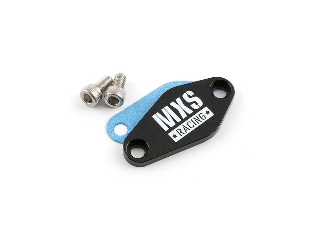 MXS Racing olajpumpa takaró (Minarelli AM / Derbi EBE/EBS - Fekete)