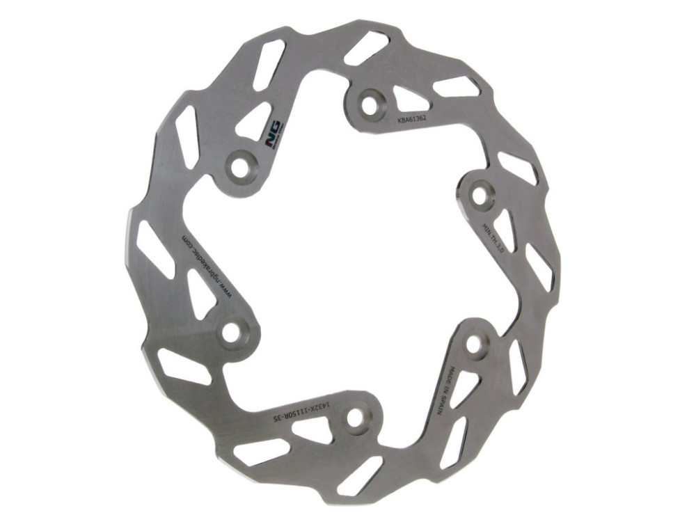 NG Brake Wavy féktárcsa