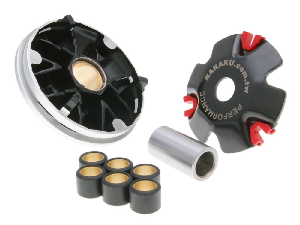 Naraku Performance High Speed V.2 variátorszett (Kymco 4T / GY6 - 139QMA/QMB)