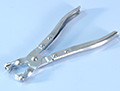 Polini pliers for iron locking clamps