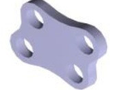 ADAPTER PLATE FOR FOOTREST SYSTEM