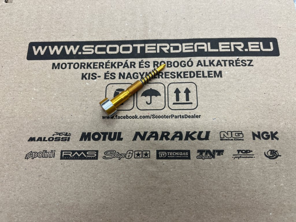Racing Force CNC PWK karburátor alapjárati keverék állító csavar (Kék)