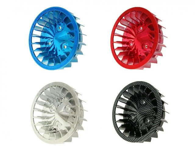 SPD Racing "Over-Size" ventilátor (Többféle színben!) - Króm