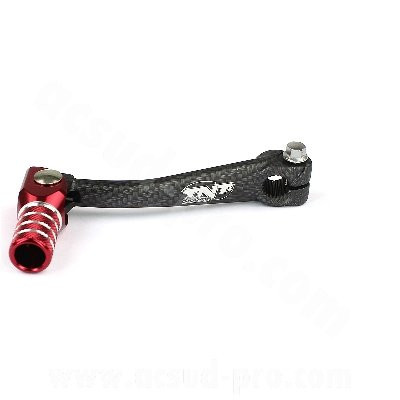 TNT Racing CNC 2 váltókar (Minarelli AM - karbon / piros)