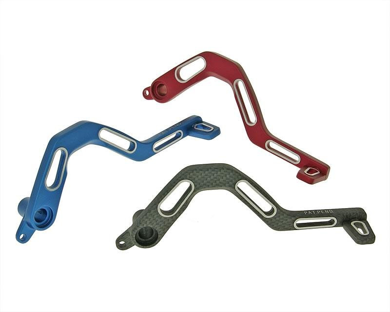 Vicma Racing alumínium fékpedál (Derbi EBE / EBS - Piaggio D50B0) kék