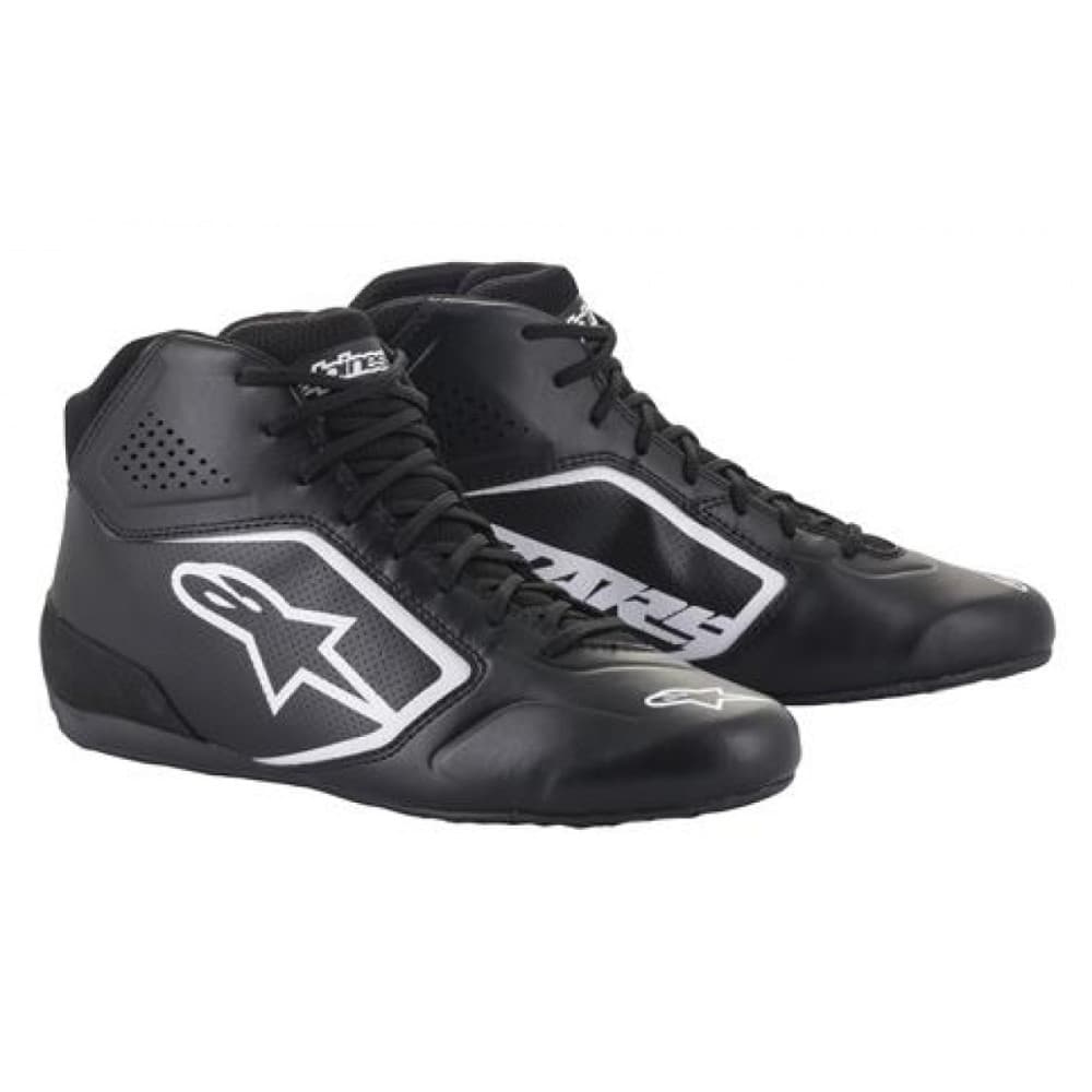 TECH-1 K START V2 SHOES BLACK WHITE ALPINESTARS 37-es