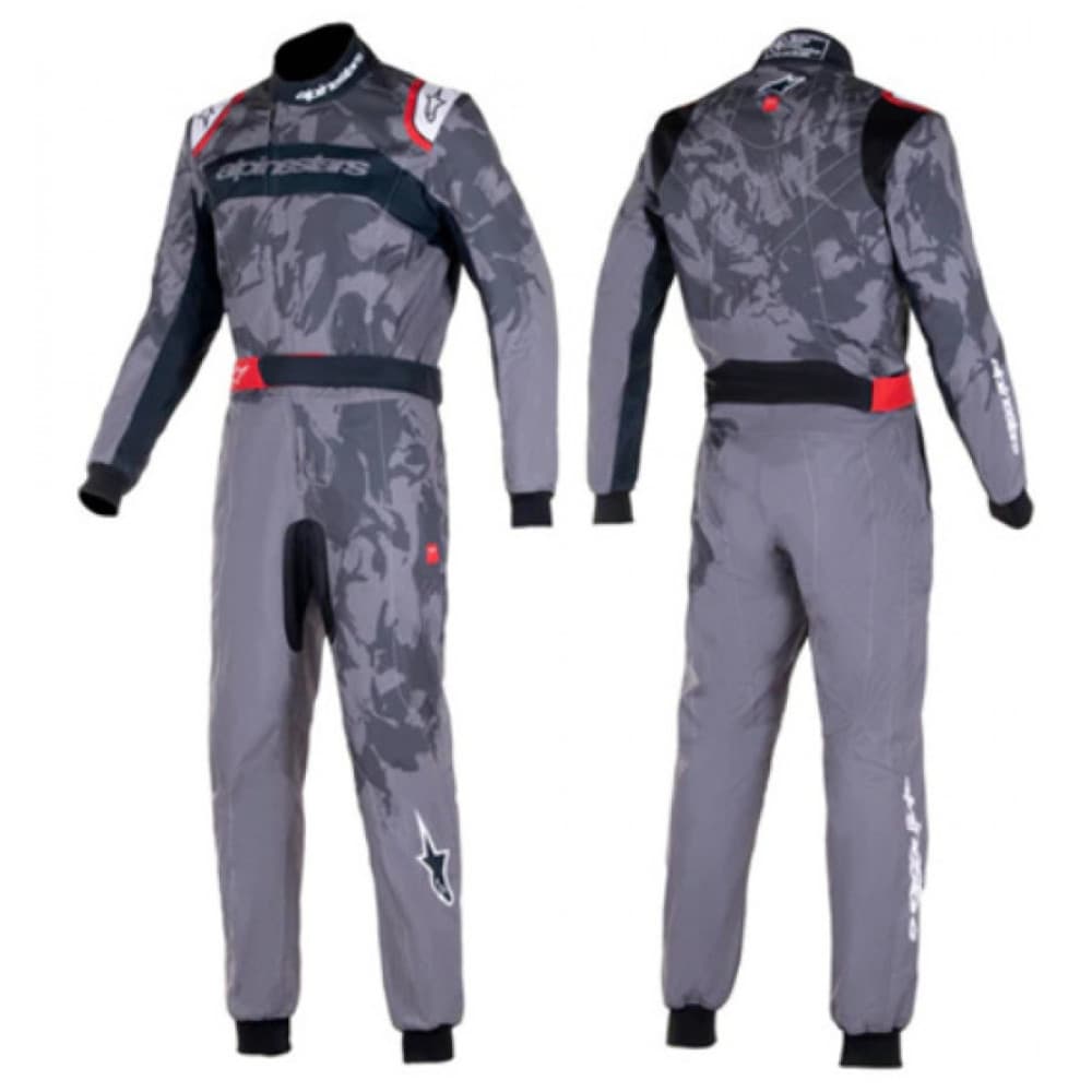 ADULT KMX-9 V2 GRAPHIC 5 SUIT Dark Grey/Red 42-es