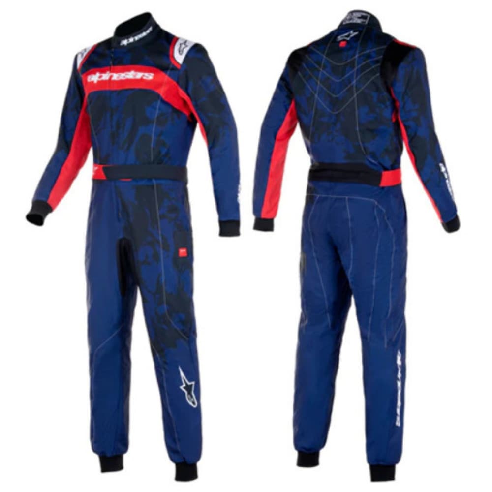 KMX-9 ALPINESTARS SUIT V2 GRAPHIC 5 NAVY - RED BABY 130-as