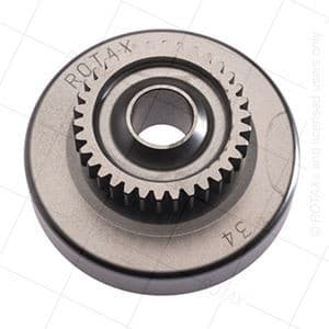 CLUTCH W. PRIMARY DRIVE GEAR 34 T