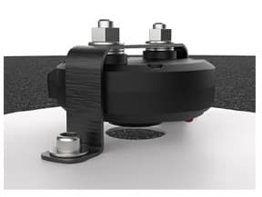 Wireless IR sensor for monitoring asphalt temperature