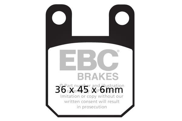 EBC Goldstuff Sintermetall fékbetét (FD065)