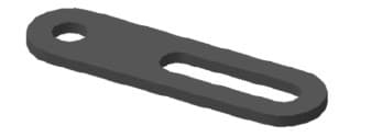 DD2 SILENCER HOLDER PLATE