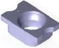 CCS BUSH 1 DEGREE 10MM WHITE GALVANIZED