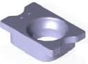 CCS BUSH 2 DEGREES 10MM WHITE GALVANIZED