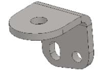 STEEL SEAT PLATE KIT (2Pcs.)
