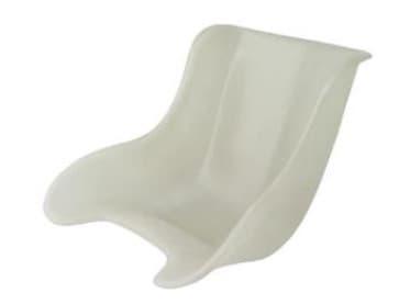 "M7 TRASPARENT" SEAT SIZE MINI 25T (25 cm) FLAT