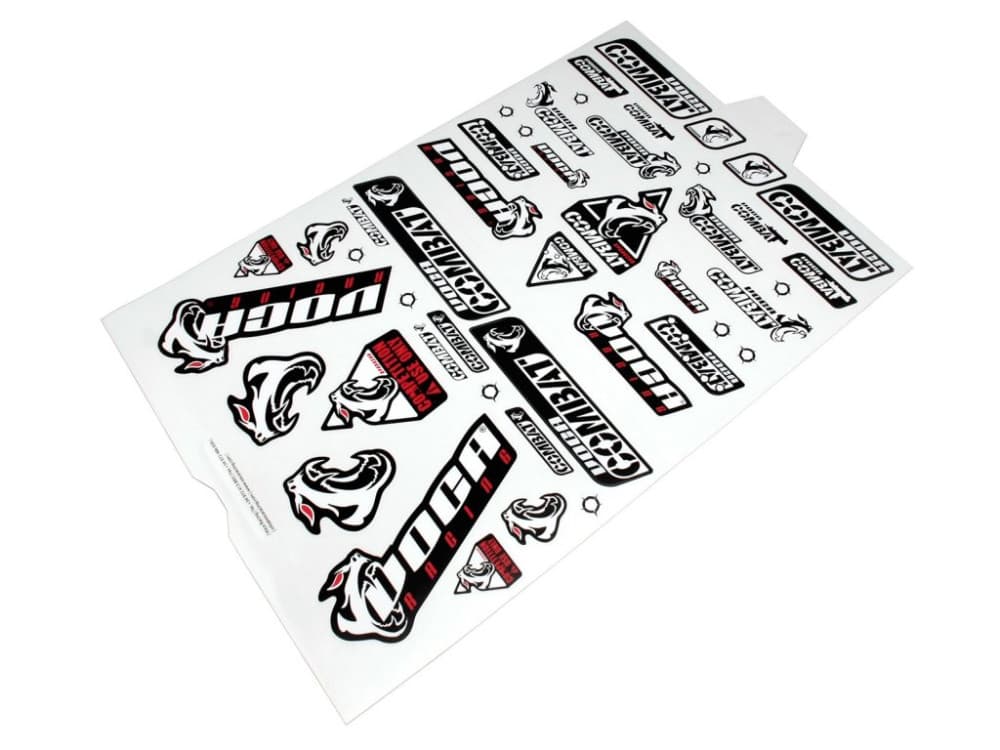 Voca Racing matricaszett (Jobb-Bal oldal - 38x60cm) (46db matrica)