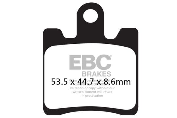 EBC Carbon fékbetét (FD222)