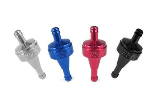 TNT Racing fém üzemanyagszûrõ (d=6mm - kék)