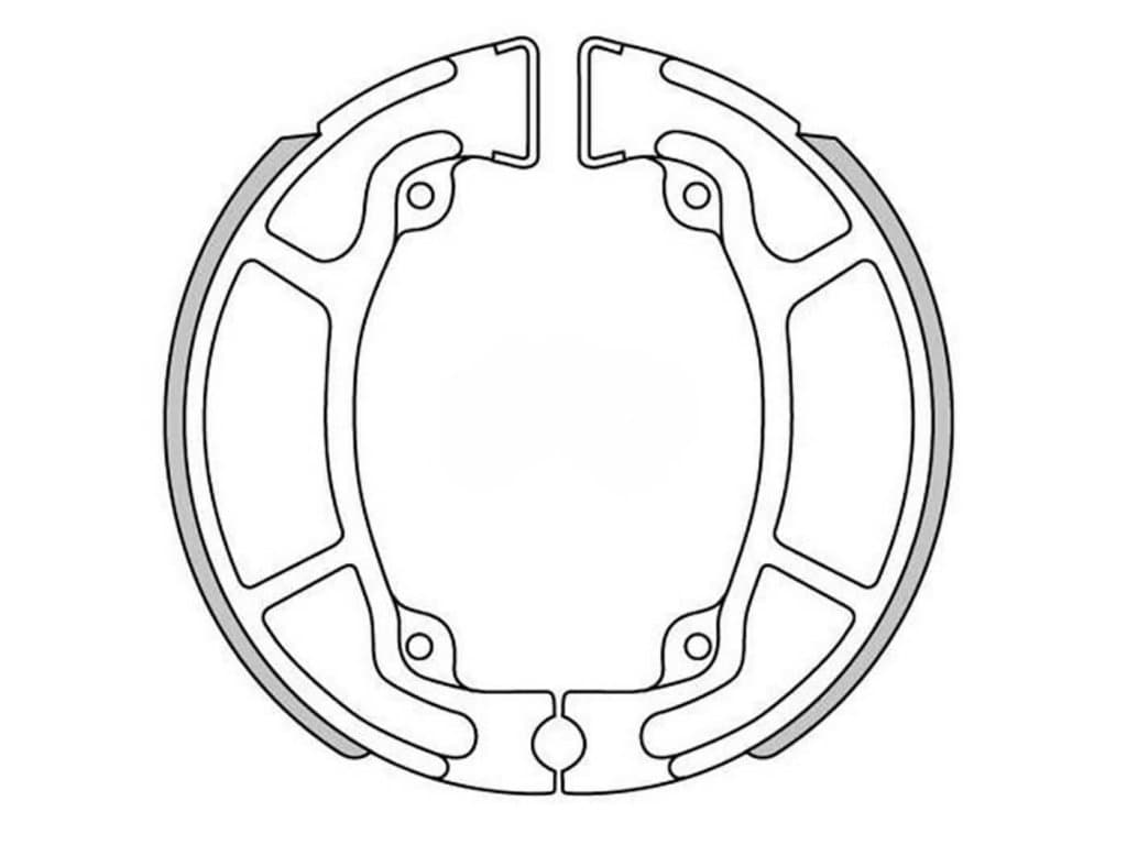 Polini Racing hátsó fékpofa (Honda 125050 - 125x25mm)