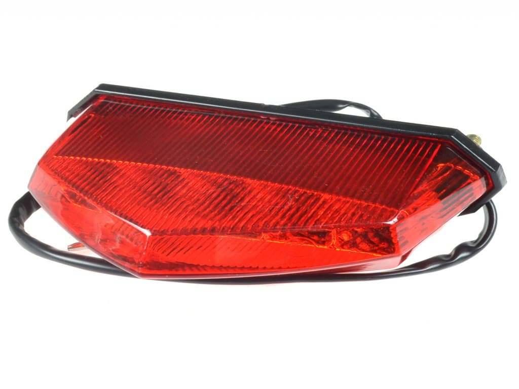 Racing Force univerzális LED hátsó lámpa (Piros)