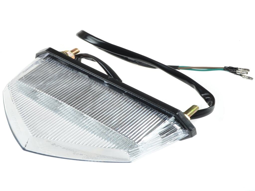 Racing Force univerzális LED hátsó lámpa (Áttetsző)
