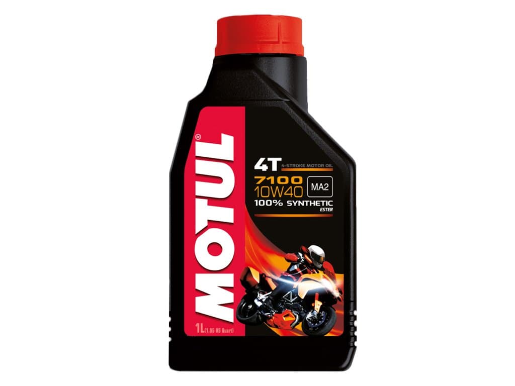 Motul 7100MA2 4T 100% szintetikus motorolaj (10W-40/MA2) (PRM)