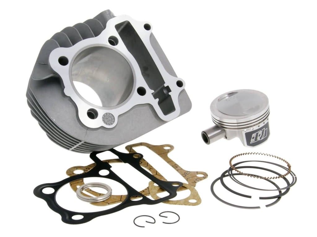 Naraku Performance 160ccm-es alumínium hengerszett (58,5mm - GY6 152 / 157 QMI - forgácsolt dugattyú)