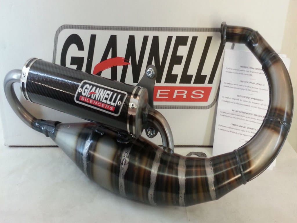 Giannelli SHOT V4 versenykipufogó (Állóhengeres Minarelli)