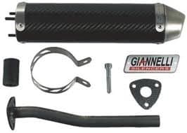 Giannelli Racing kipufogó hangtompító (Minarelli AM - Yamaha DT 1998-2003 - karbon)