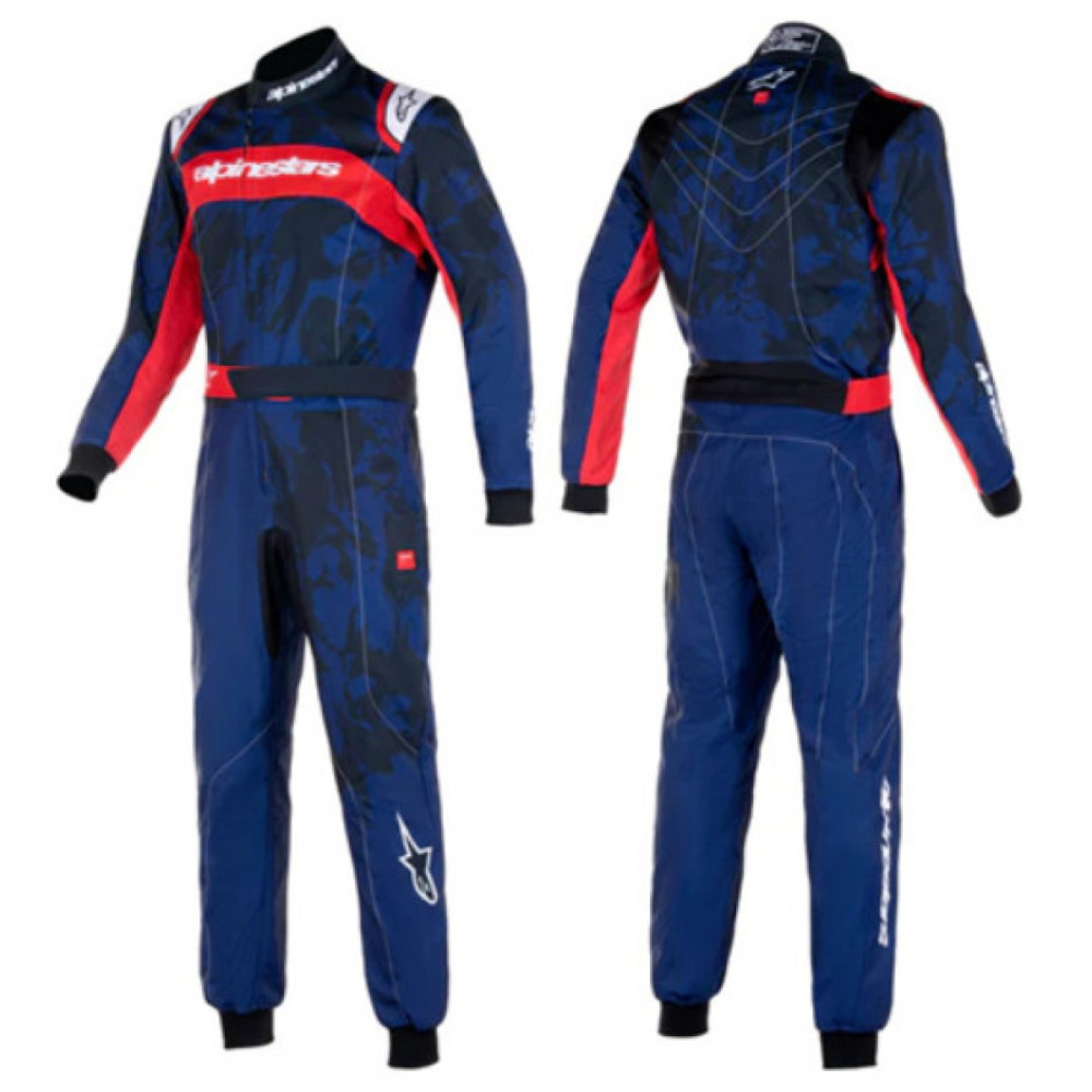 KMX-9 ALPINESTARS SUIT V2 GRAPHIC 5 NAVY - RED BABY 150-es