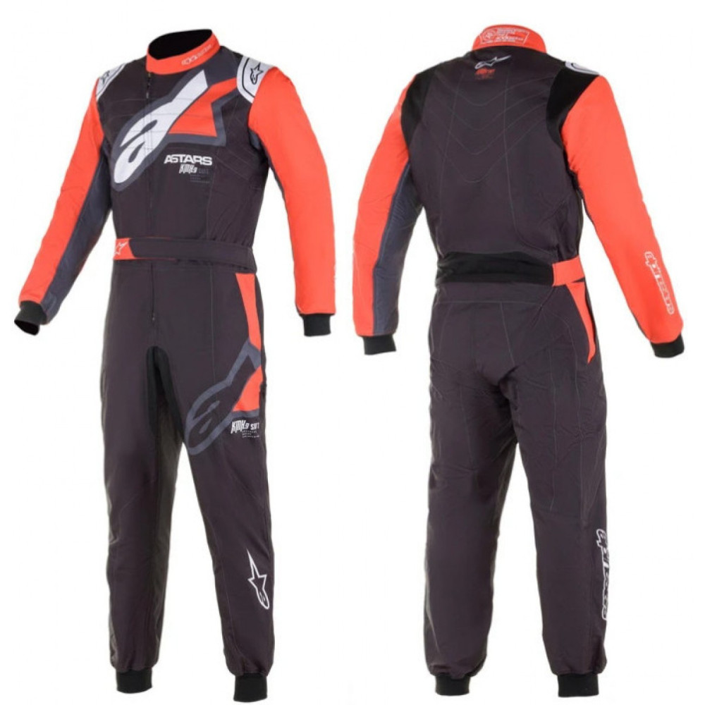 MX9 V2 ALPINESTARS SUIT BLACK - WHITE - RED BABY 120-as