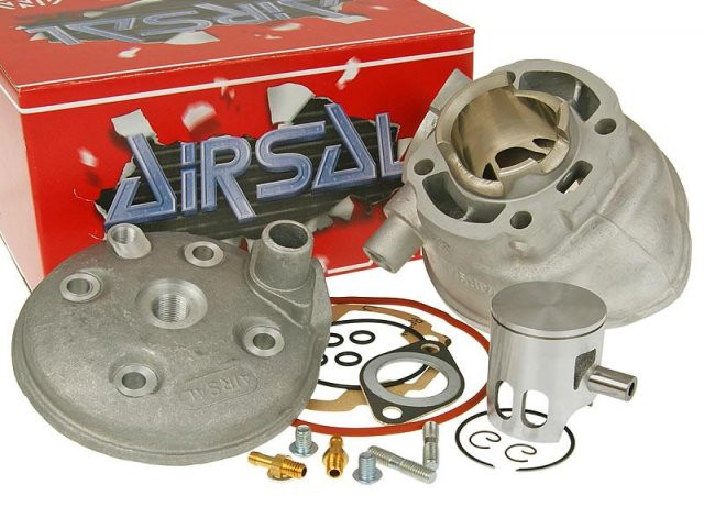 Airsal Sport 50ccm-es alumínium hengerszett (Fekvõhengeres Minarelli LC)