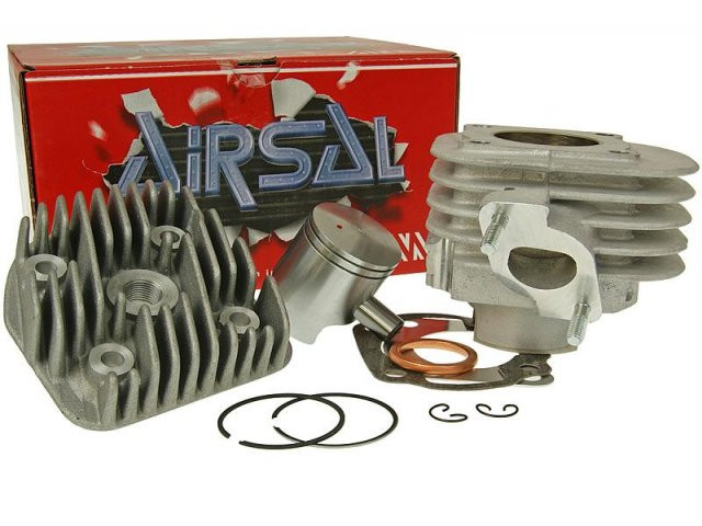 Airsal T6-Racing 50ccm-es alumínium hengerszett (CPI / Keeway - 12mm)