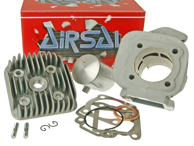 Airsal T6-Racing 70ccm-es alumínium hengerszett (Állóhengeres Minarelli)
